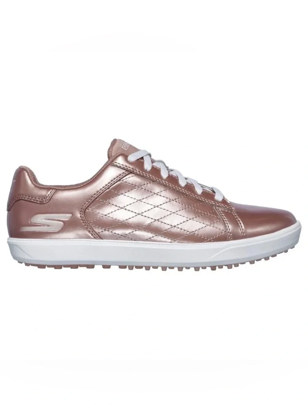 Skechers Womens Go Golf Drive Shine Golf Shoes - Rose Gold